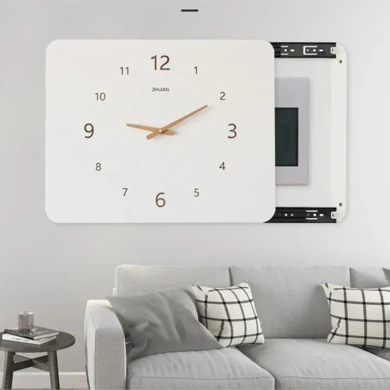 HiddenSafe Slide-Open | Wall Clock
