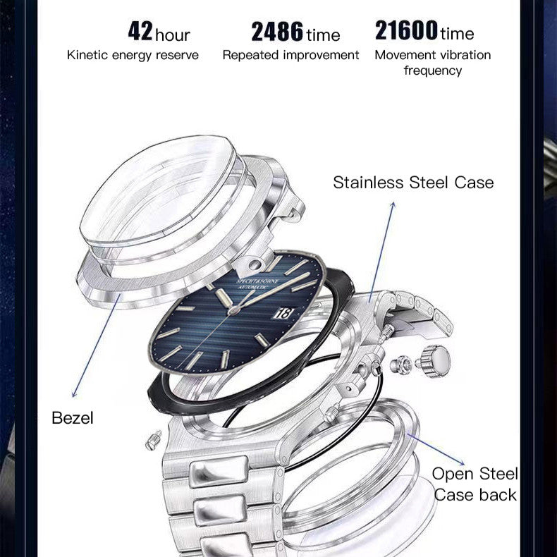 Nautic PP | Men's Automatic Watch - 40mm