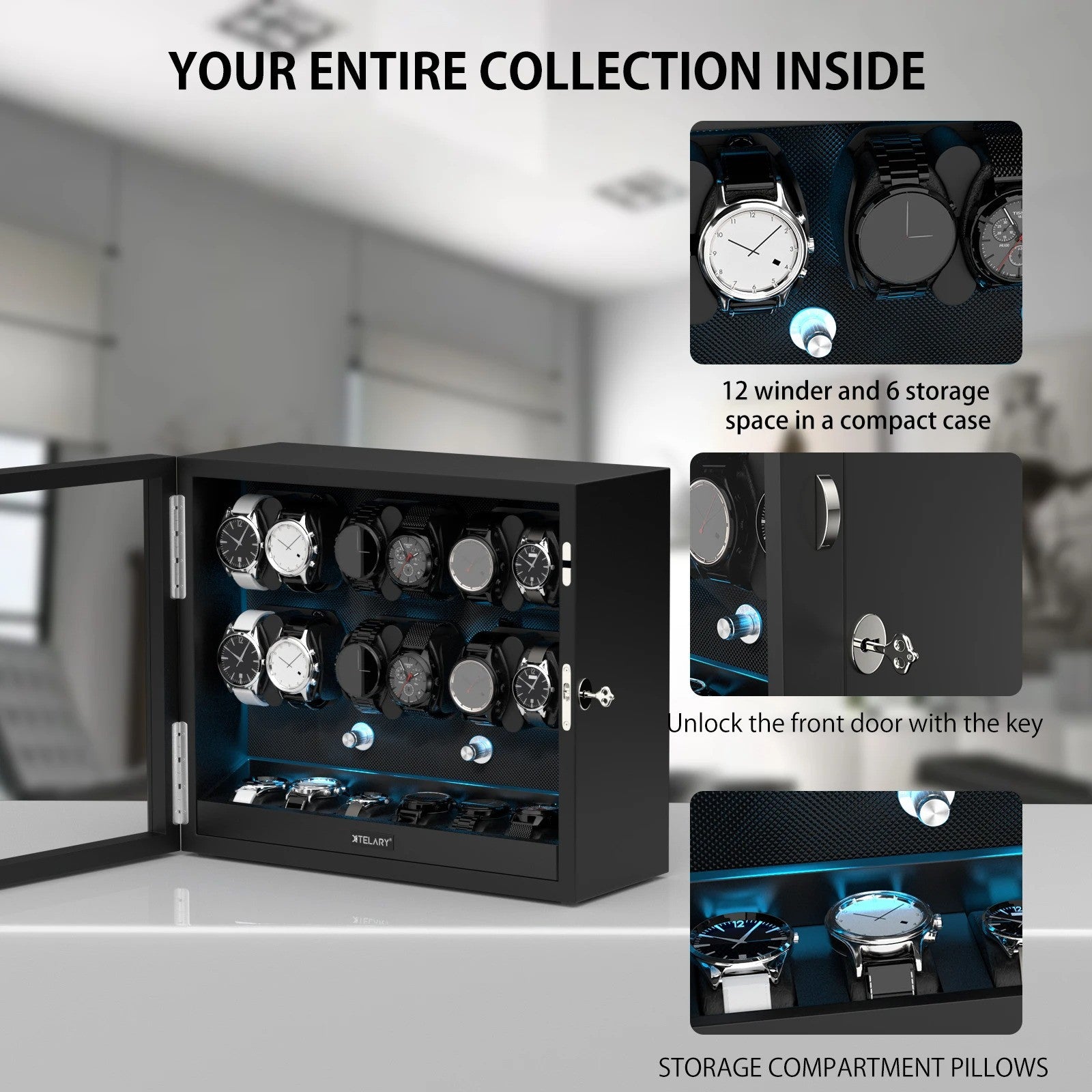 G-Winder Cabinet | Premium Watch Winder