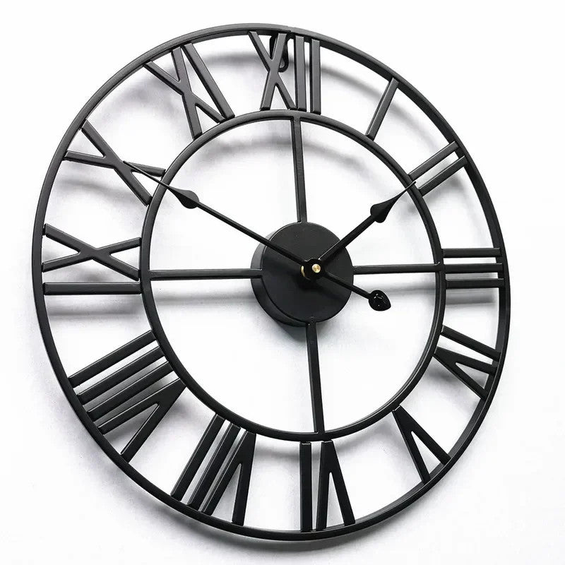 Retro Iron Nordic | Wall Clock