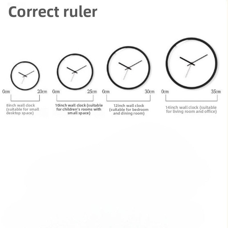 MonoFrame Minimalist | Silent Wall Clock