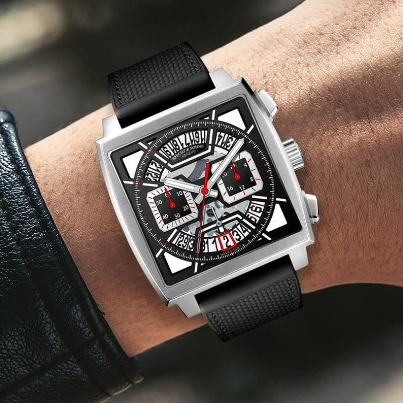 Monaco Tag Steel 39mm | Chronograph Sport Watch - 39mm