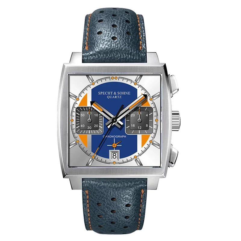 Monaco Tag Steel I Chronograph Dress Watch - 39mm