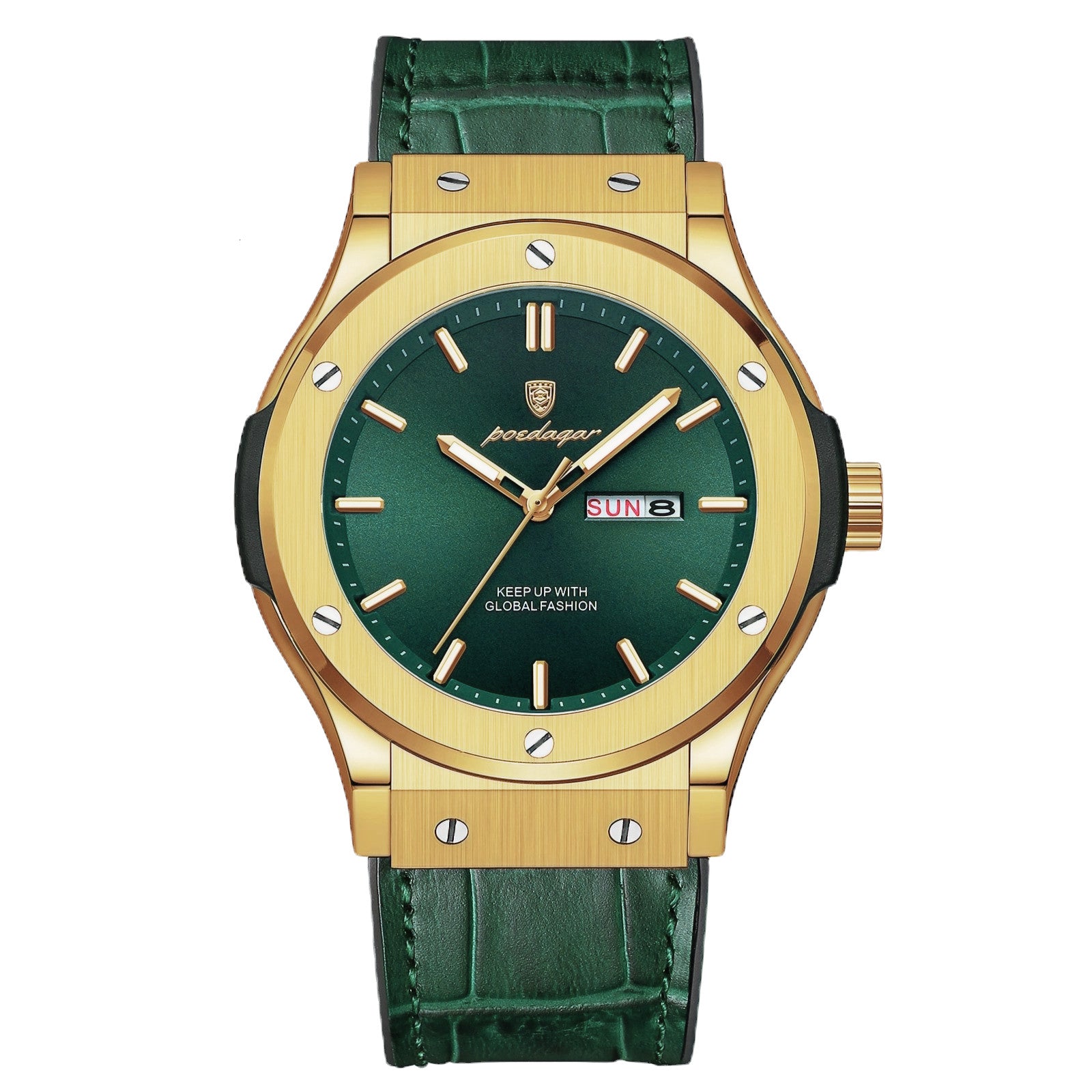 Fusion Gold Day Date | Men's Watch - 42mm