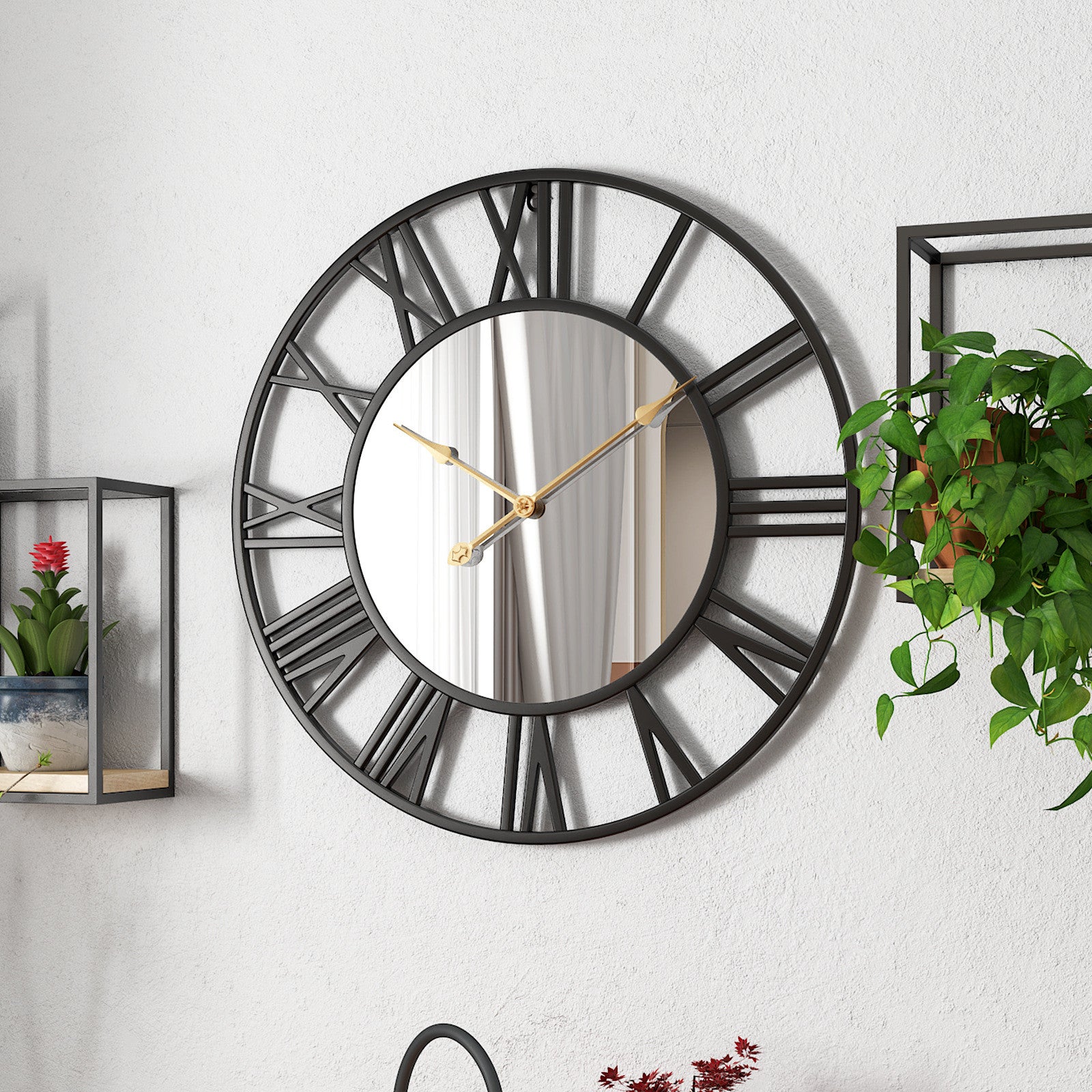 RomanEdge Metal | Wall Clock