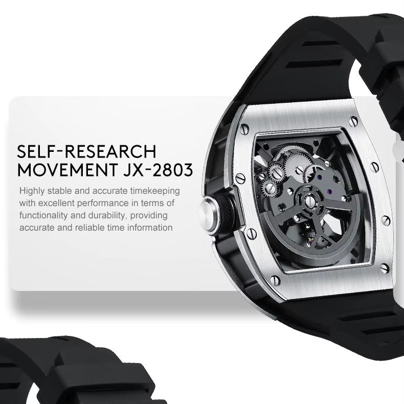 RM 55 Tonneau Carbon Fiber | Automatic Watch - 42mm