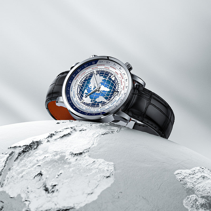 AGELOCER World Timer | Automatic Dress Watch - 42mm