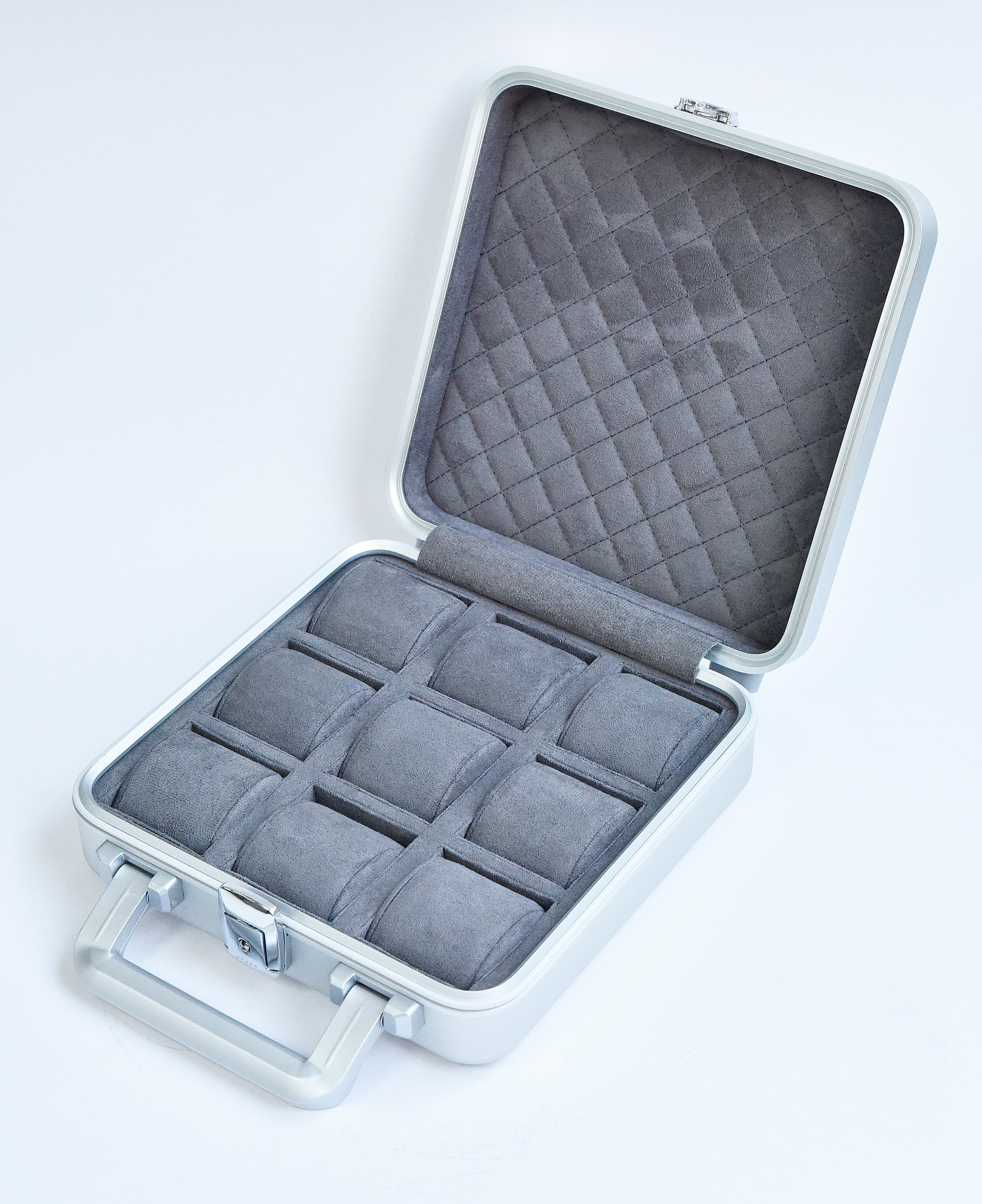 TimeGuard 9 | Aluminum Watch Suitcase