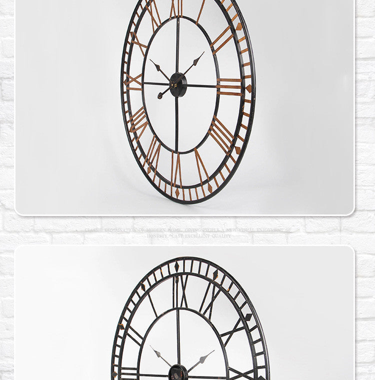 European Metal | Wall Clock