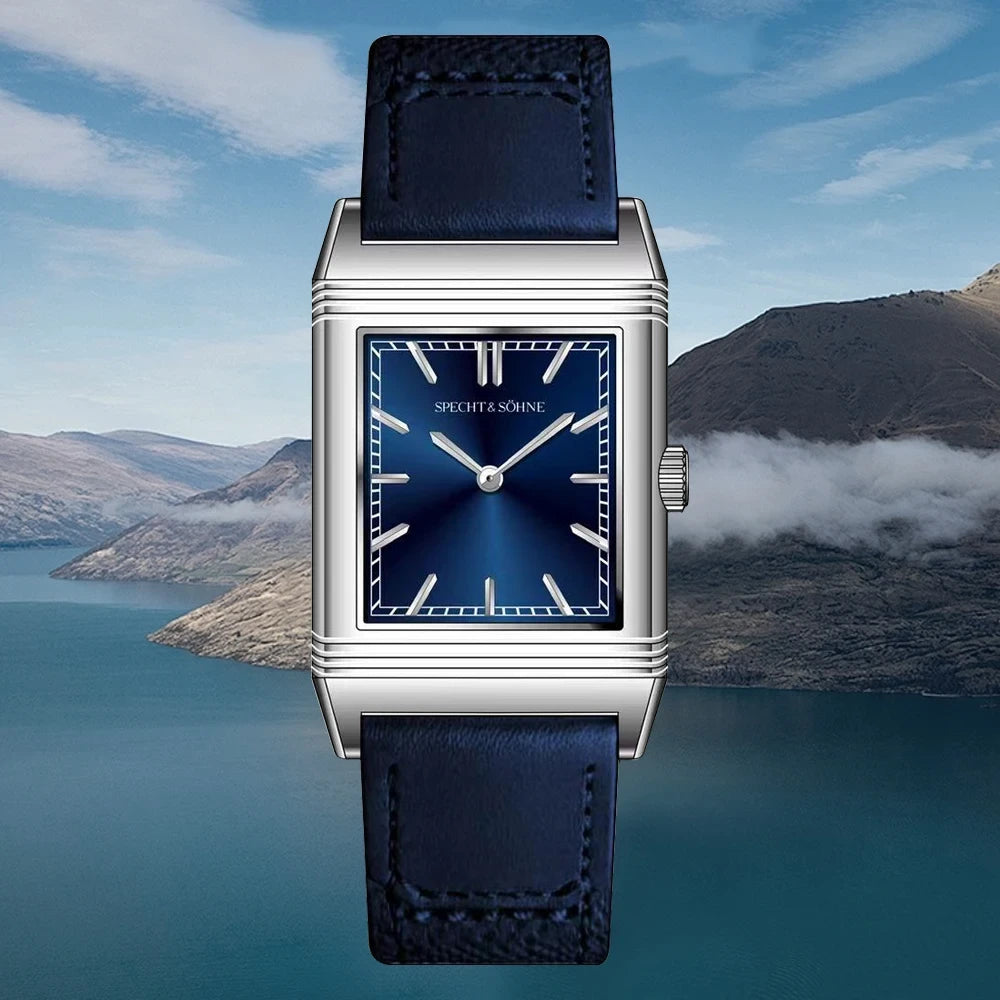 Reverso Jaeger Steel | Quartz Watch - 47x28 mm