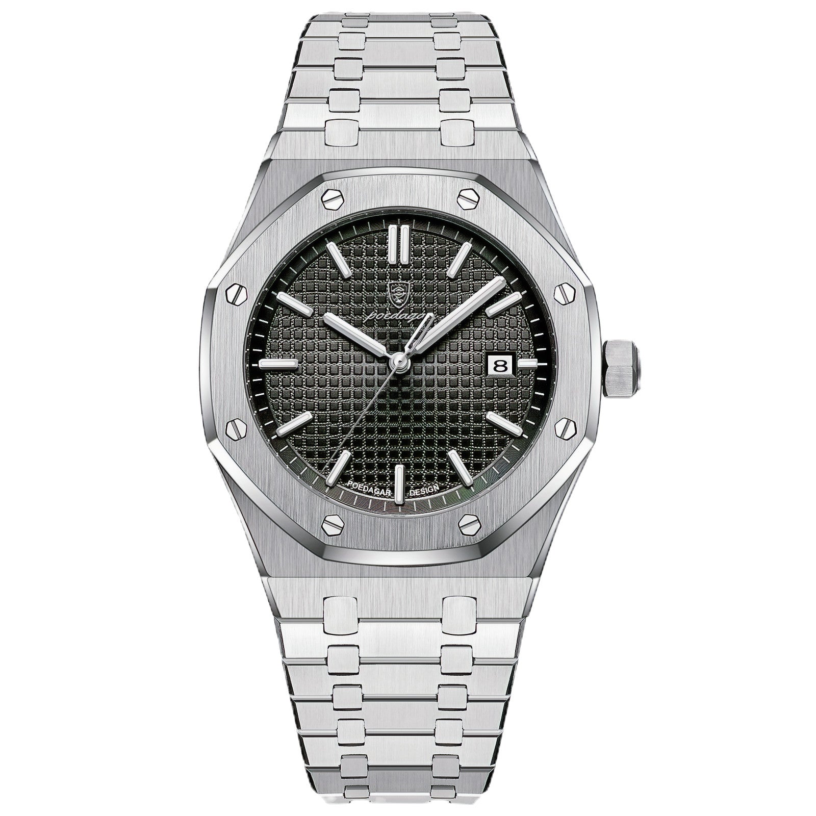 POEDAGAR AP Royal Steel | Men's Watch - 42mm