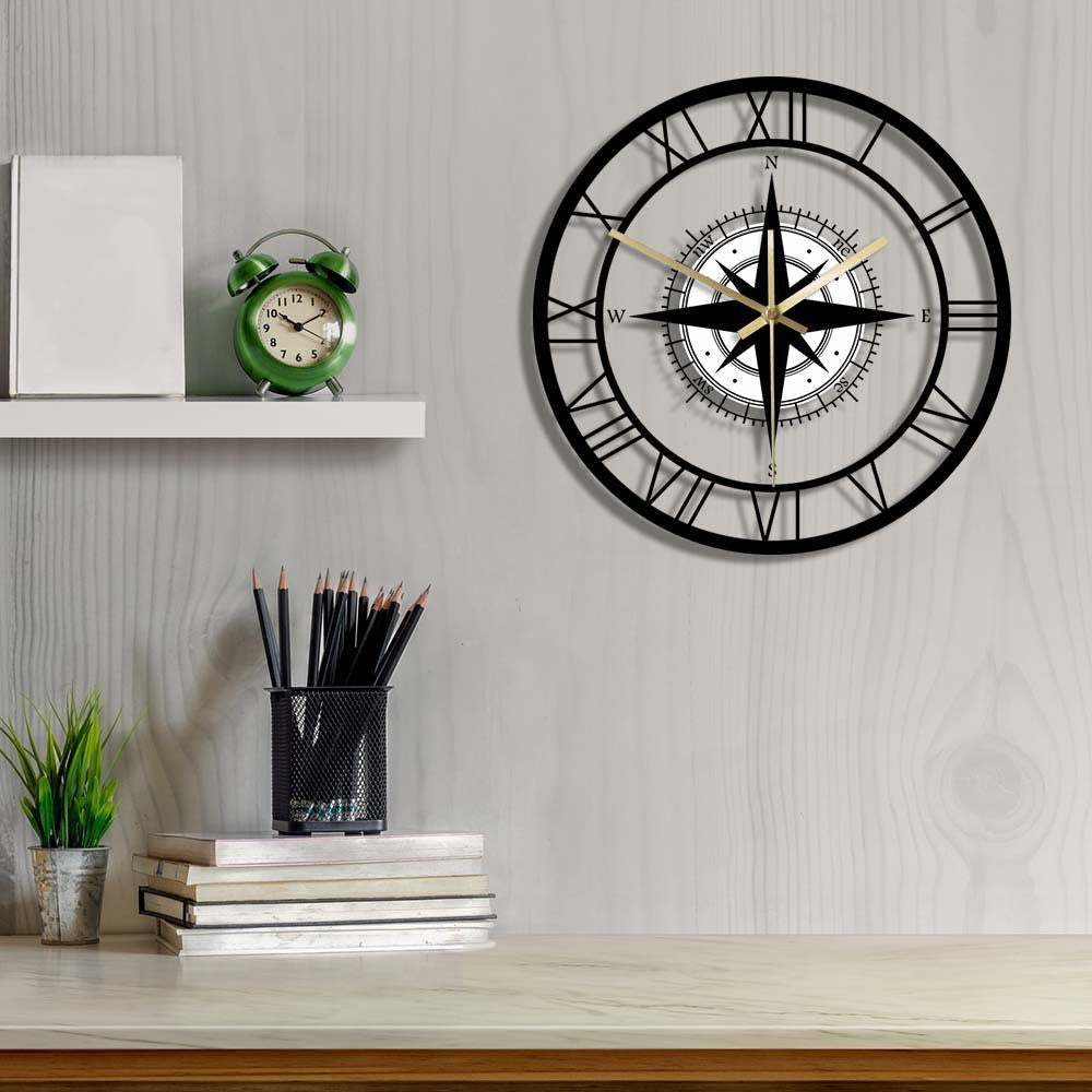 Acrylic Classic Art | Silent Wall Clock