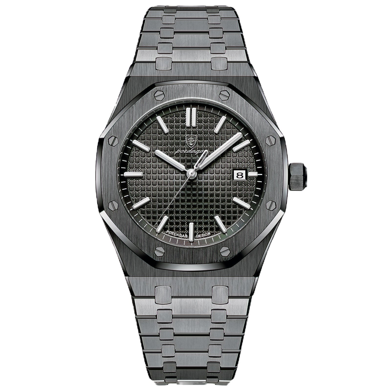 POEDAGAR AP Royal Steel | Men's Watch - 42mm