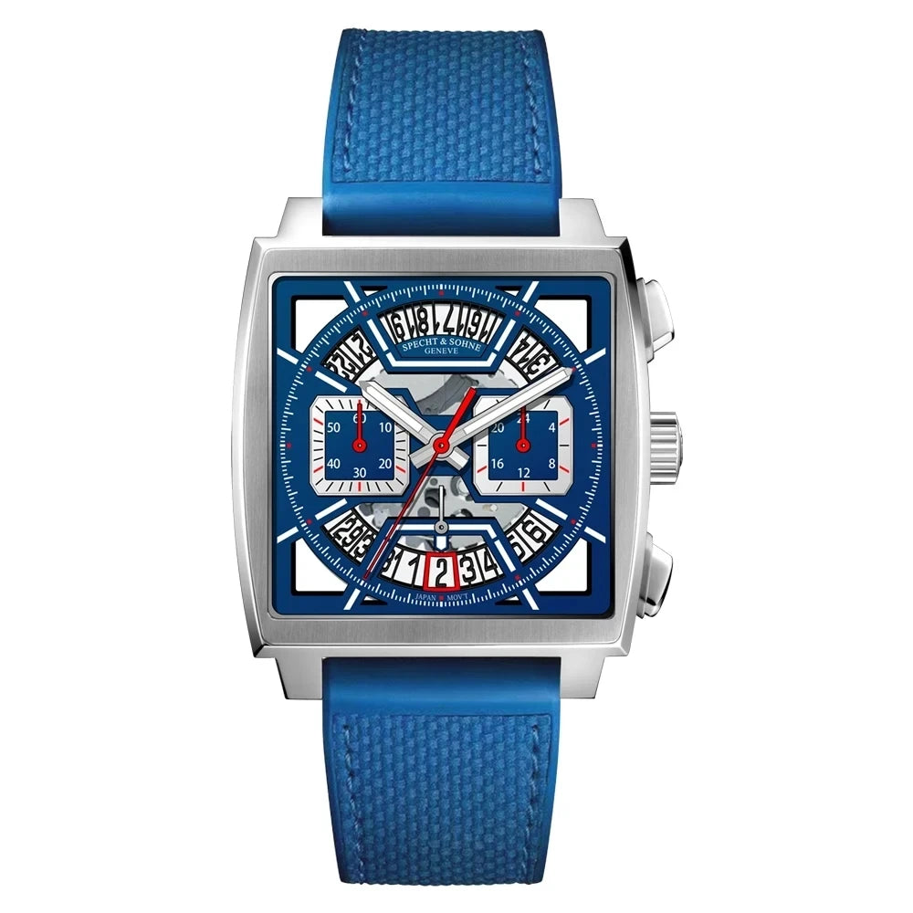 Monaco Tag Steel 39mm | Chronograph Sport Watch - 39mm