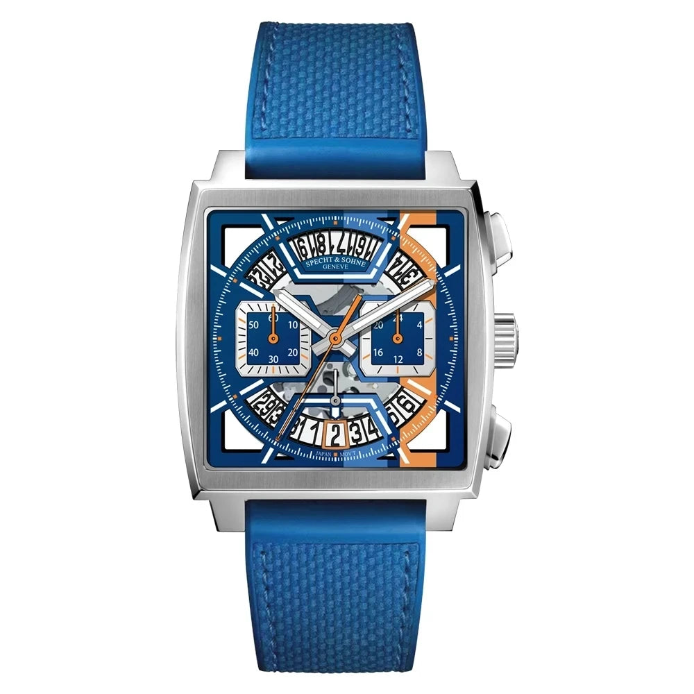 Monaco Tag Steel 39mm | Chronograph Sport Watch - 39mm