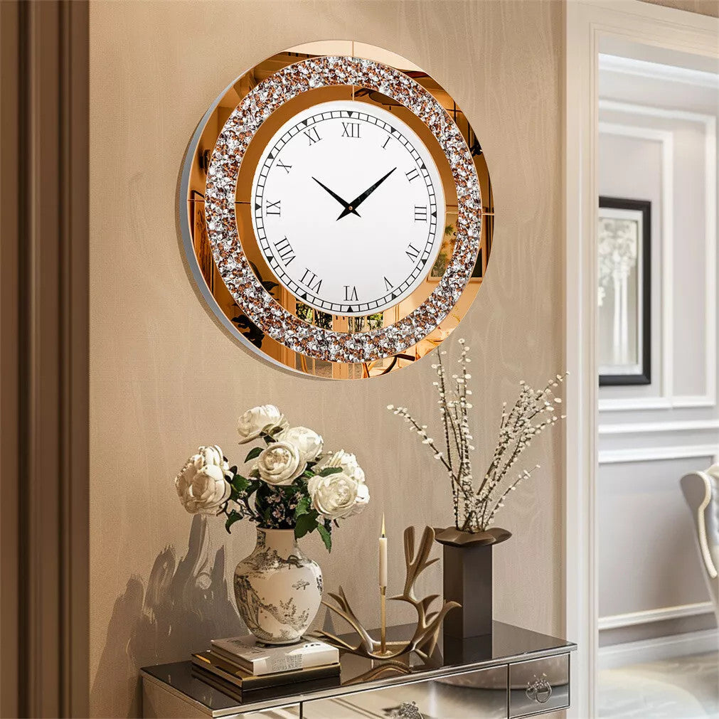LUVODI Luxury Diamond | Large Wall Clock