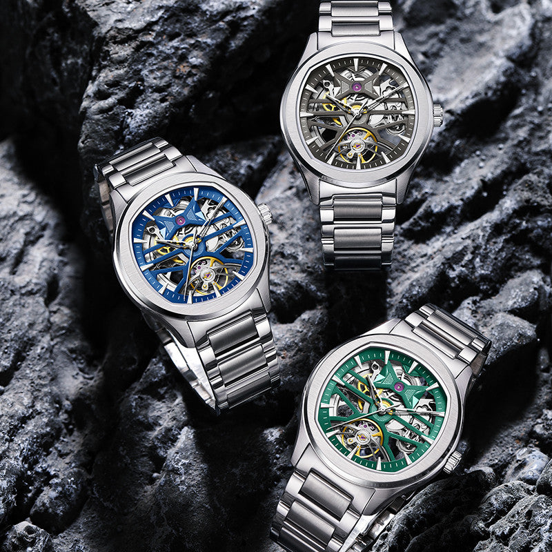 DG Spectra Steel Skeleton | Automatic Watch – 40mm