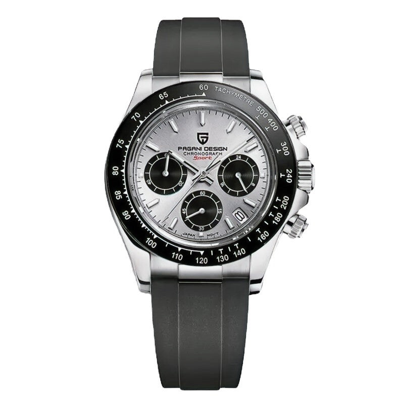PGD Chrono Rubber | Chronograph Quartz Watch – 40mm