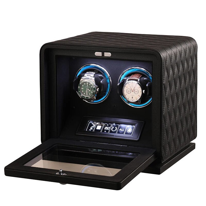 EleganceCraft Duo | Double Watch Winder