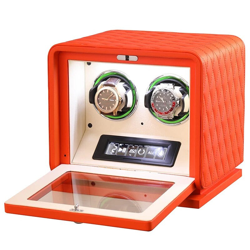 EleganceCraft Duo | Double Watch Winder