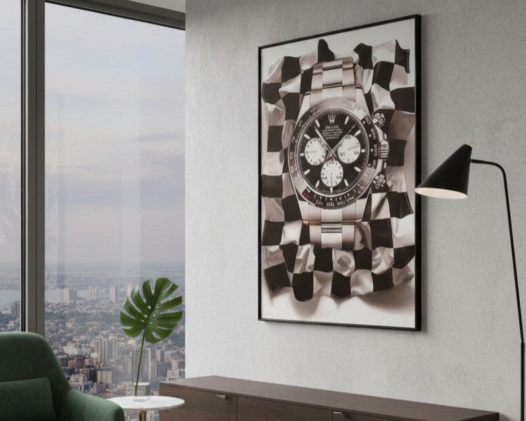 Luxury homage wall clock by Wclocks