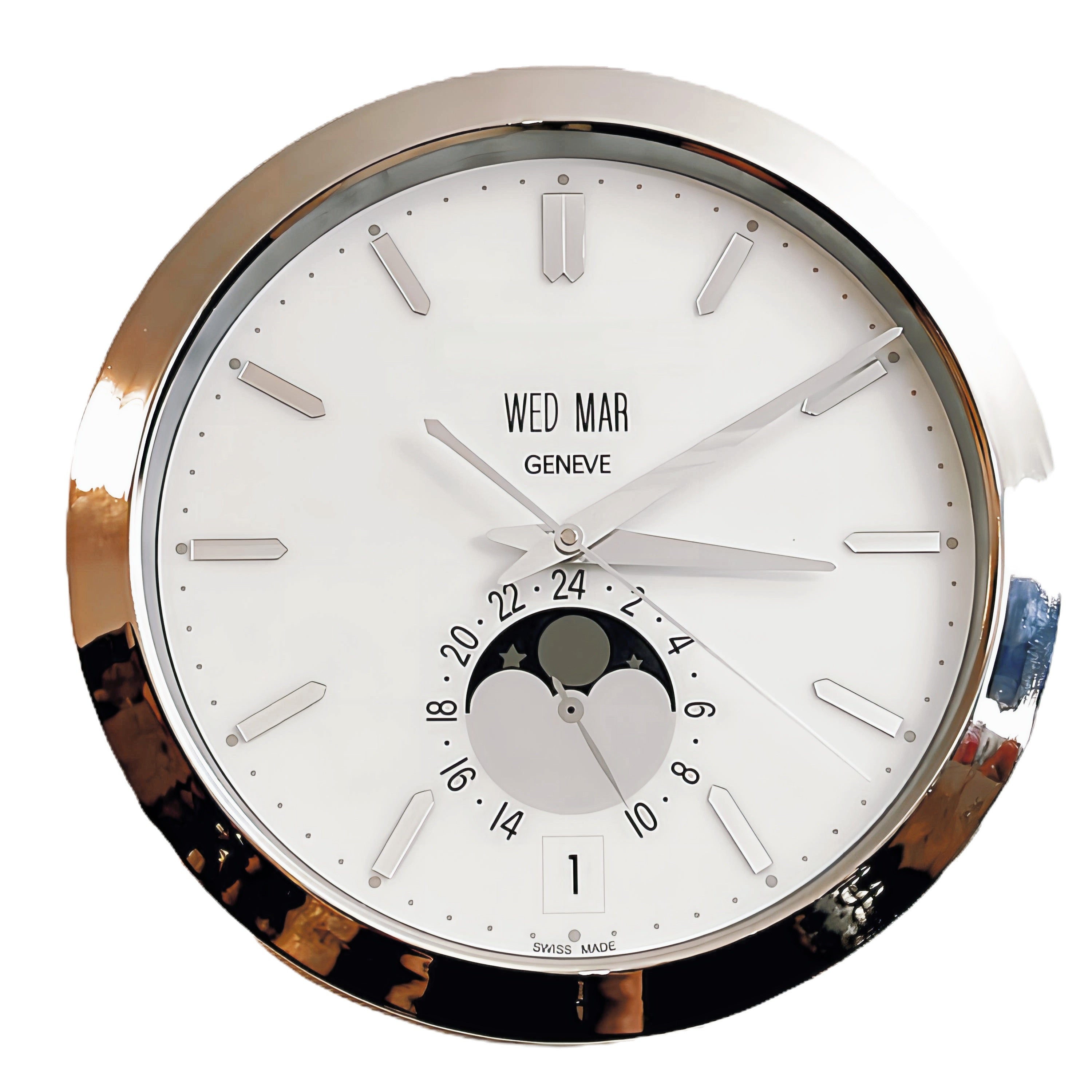 Patek Moon Phases | Large Wall Clock