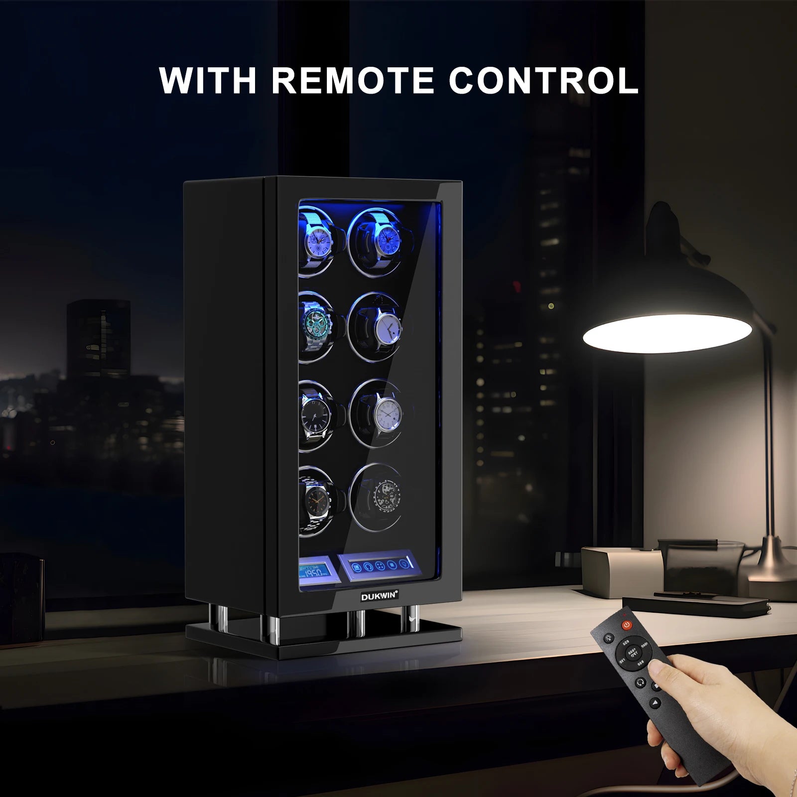 WFP Winder 8 | Fingerprint Watch Winder