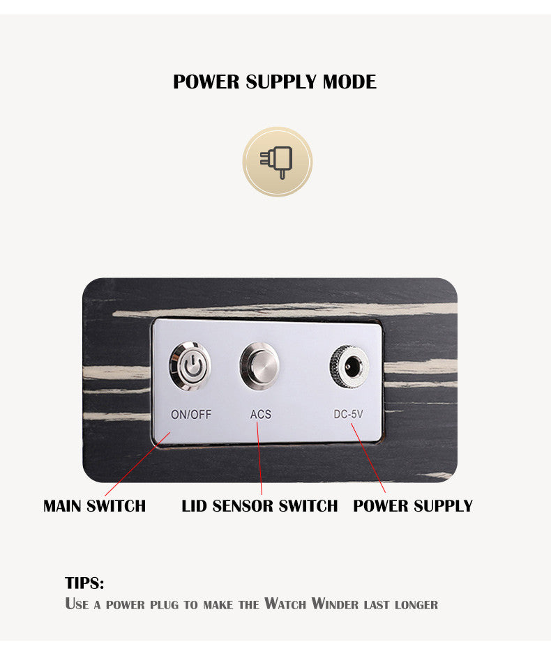 W-Winder Guard 8+8 | Watch Winder