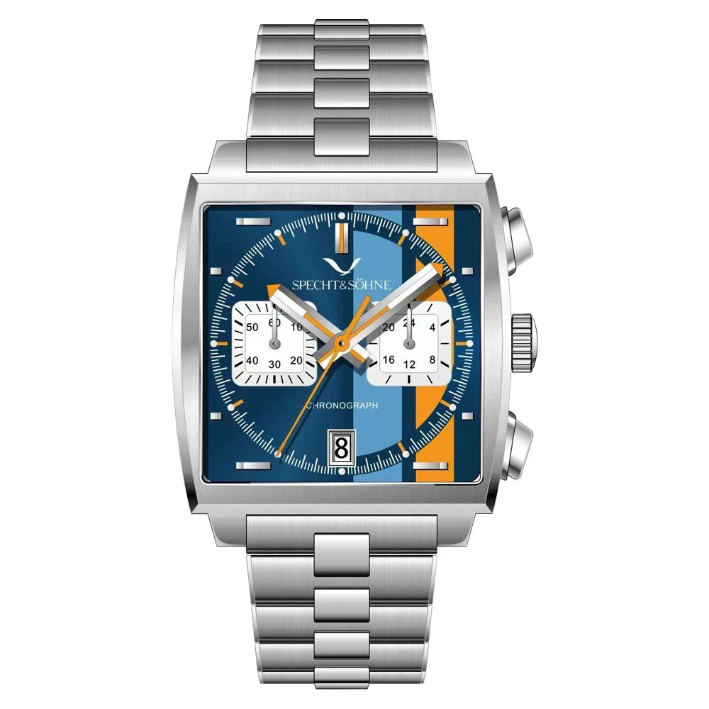Monaco Tag Steel I Chronograph Sport Watch - 39mm