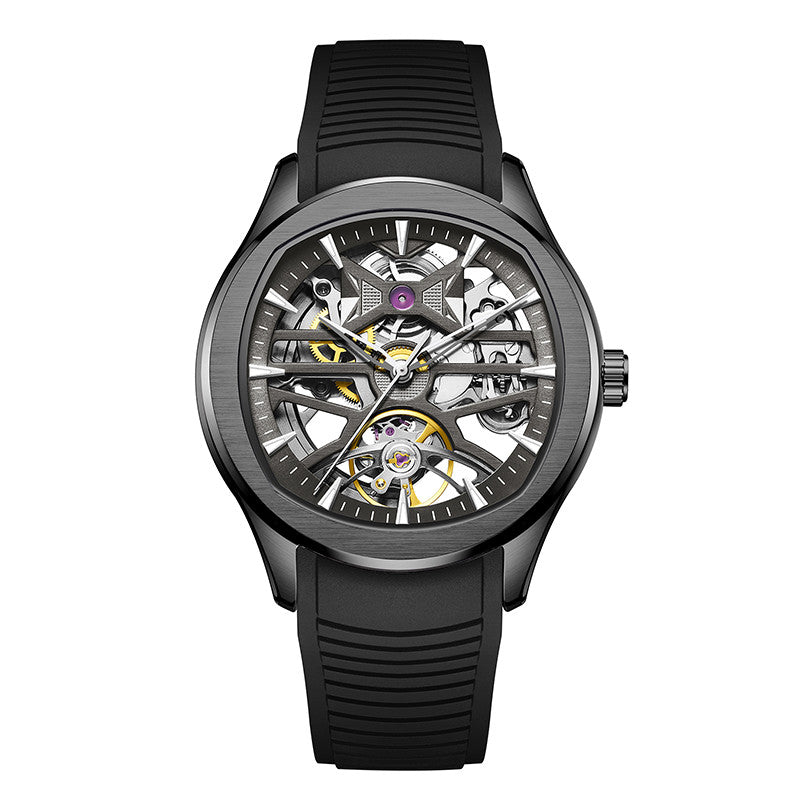 DG Spectra Skeleton Rubber  | Automatic Watch – 40mm