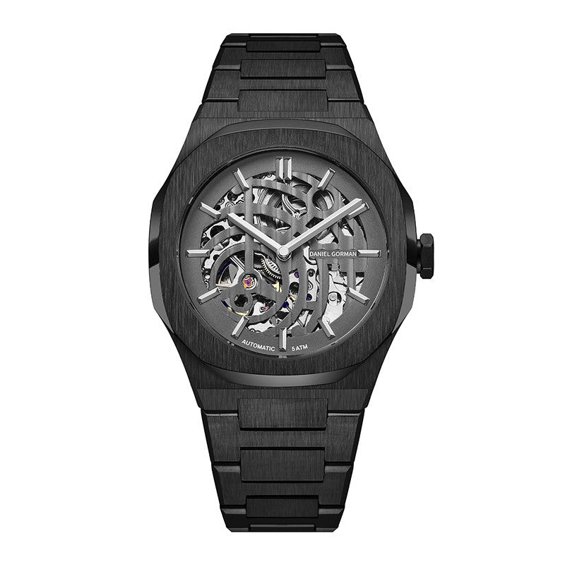Eclipse Openwork | Men’s Skeleton Automatic Watch - 40mm