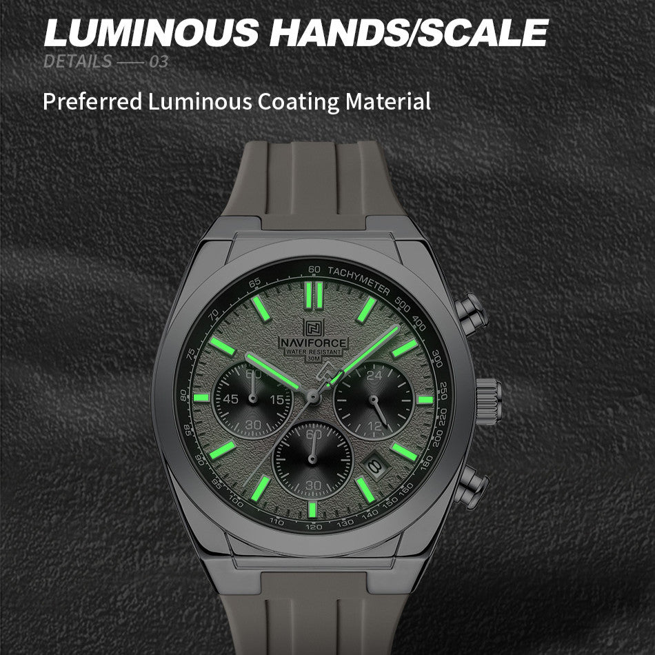 W-NaviForce Chronograph | Sport Quartz Watch - 41mm