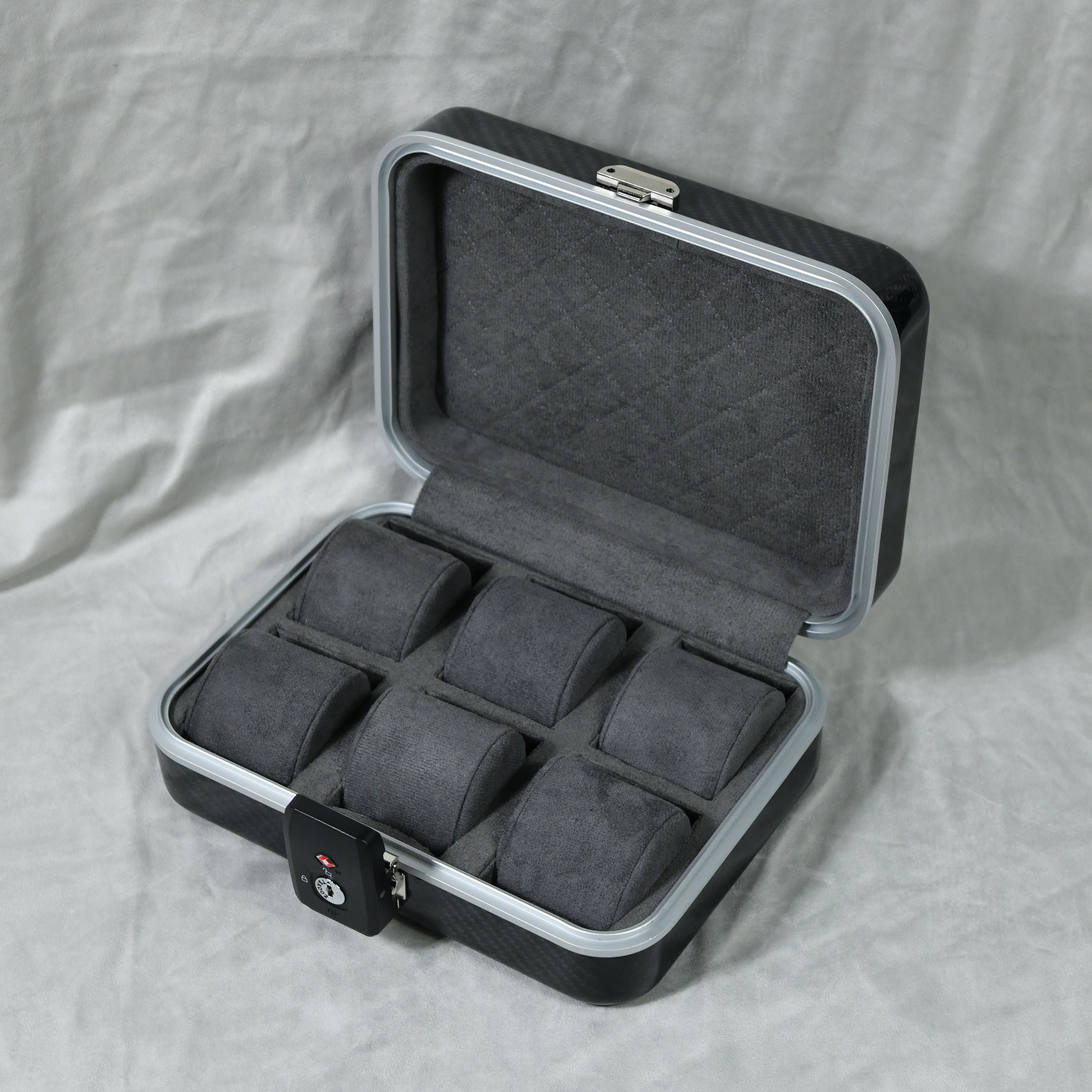 CarbonVault 6 slots | Carbon Fiber Watch Box