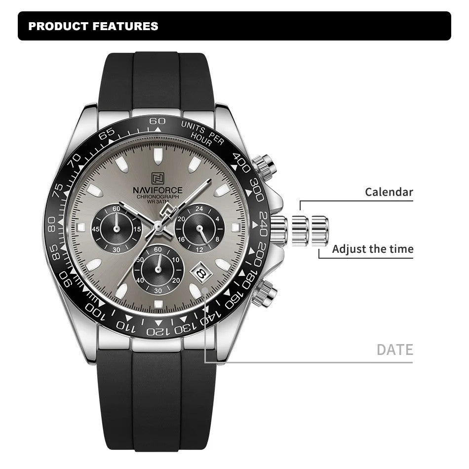 NF Grand Prix Chrono | Men’s Chronograph Watch – 42mm