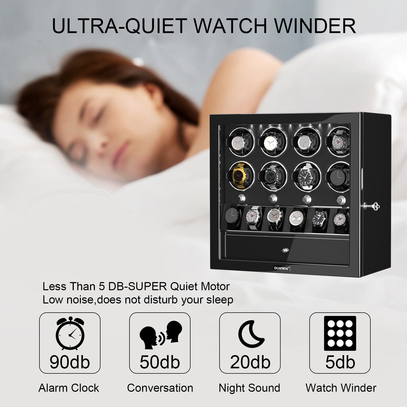 W-Winder Prestige 8+6 | Watch Winder