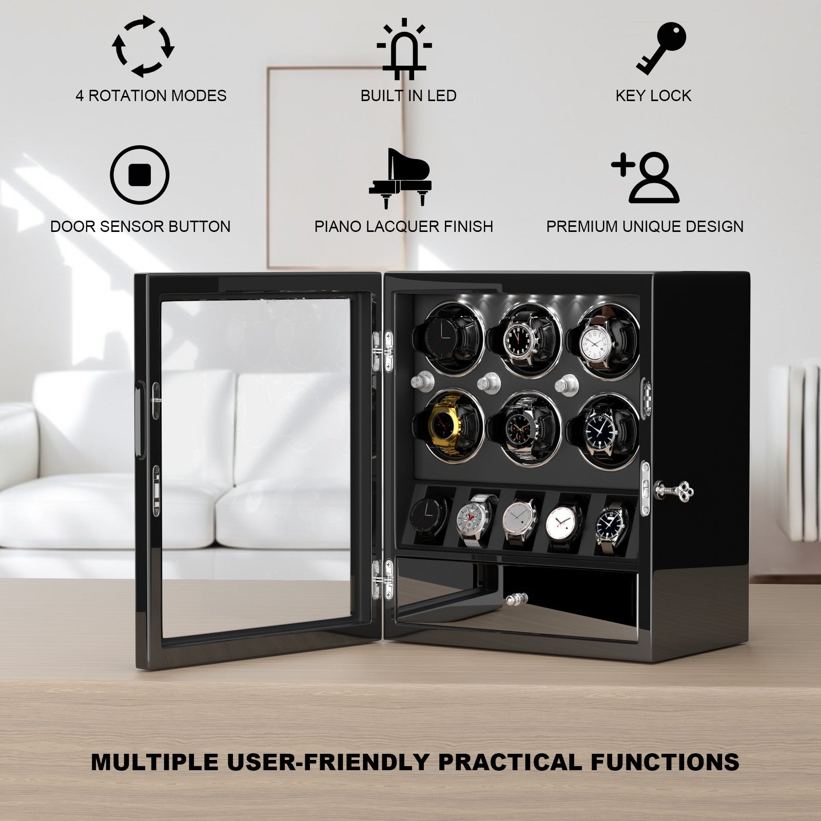 W-Winder Prestige 6 + 5 | Watch Winder