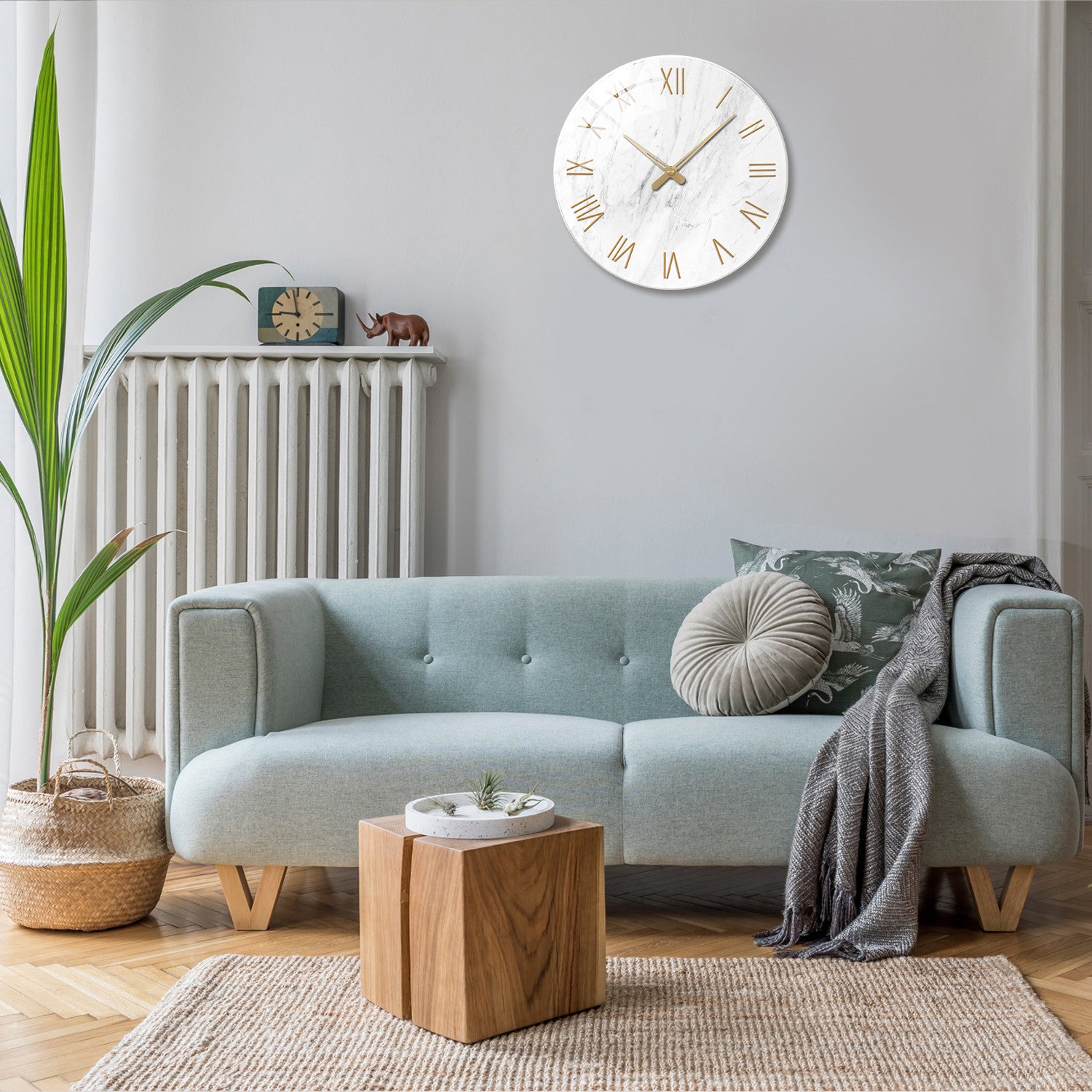 Marble Roman Elegance | Wall Clock