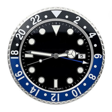GMT Batman | Luxury Wall Clock – Batman Bezel Style | Wclocks