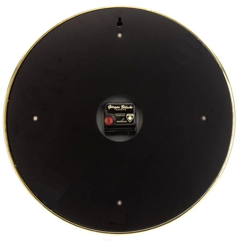 Patek WorldTimer Gold and Green  | Large Wall Clock