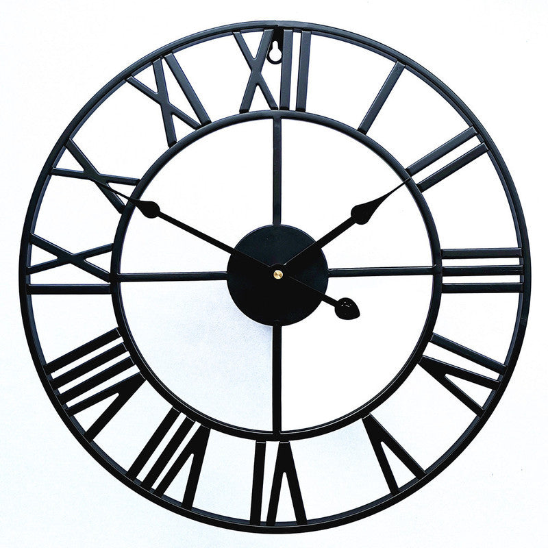 Retro Iron Nordic | Wall Clock