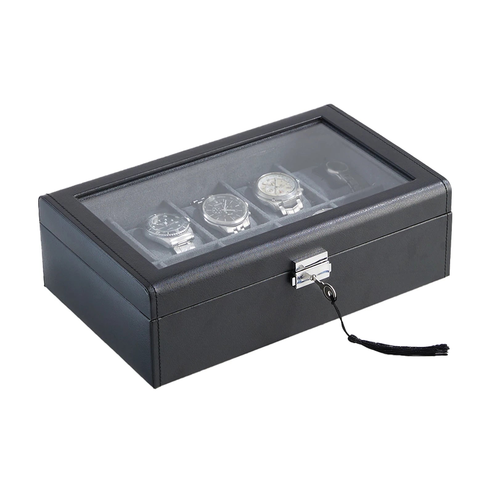 CrownView 10 Slot | Watch Storage Box
