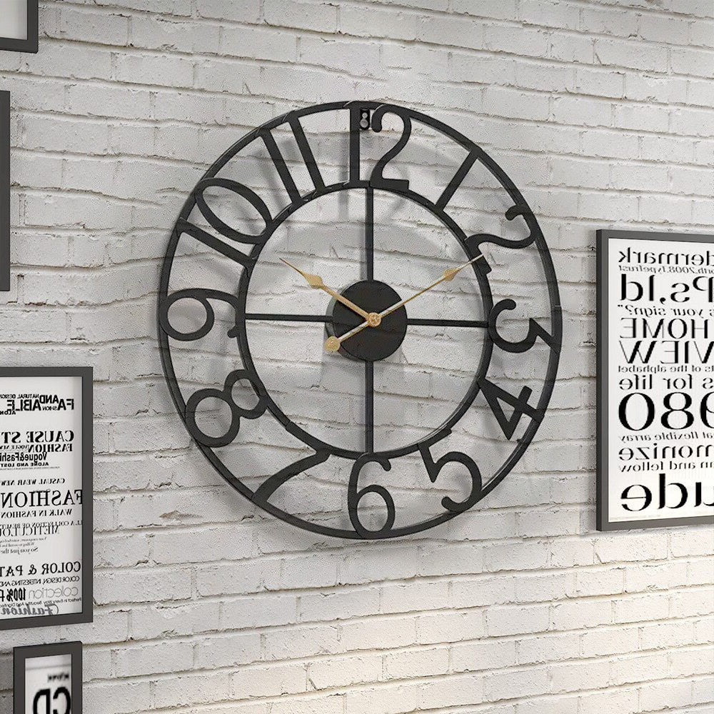 Modern Wrought Iron | Wall Clock