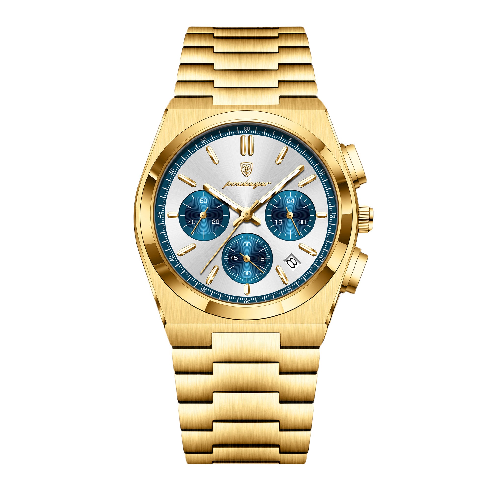 PRX Gold Chrono 970 | Men's Chronograph watch - 40mm