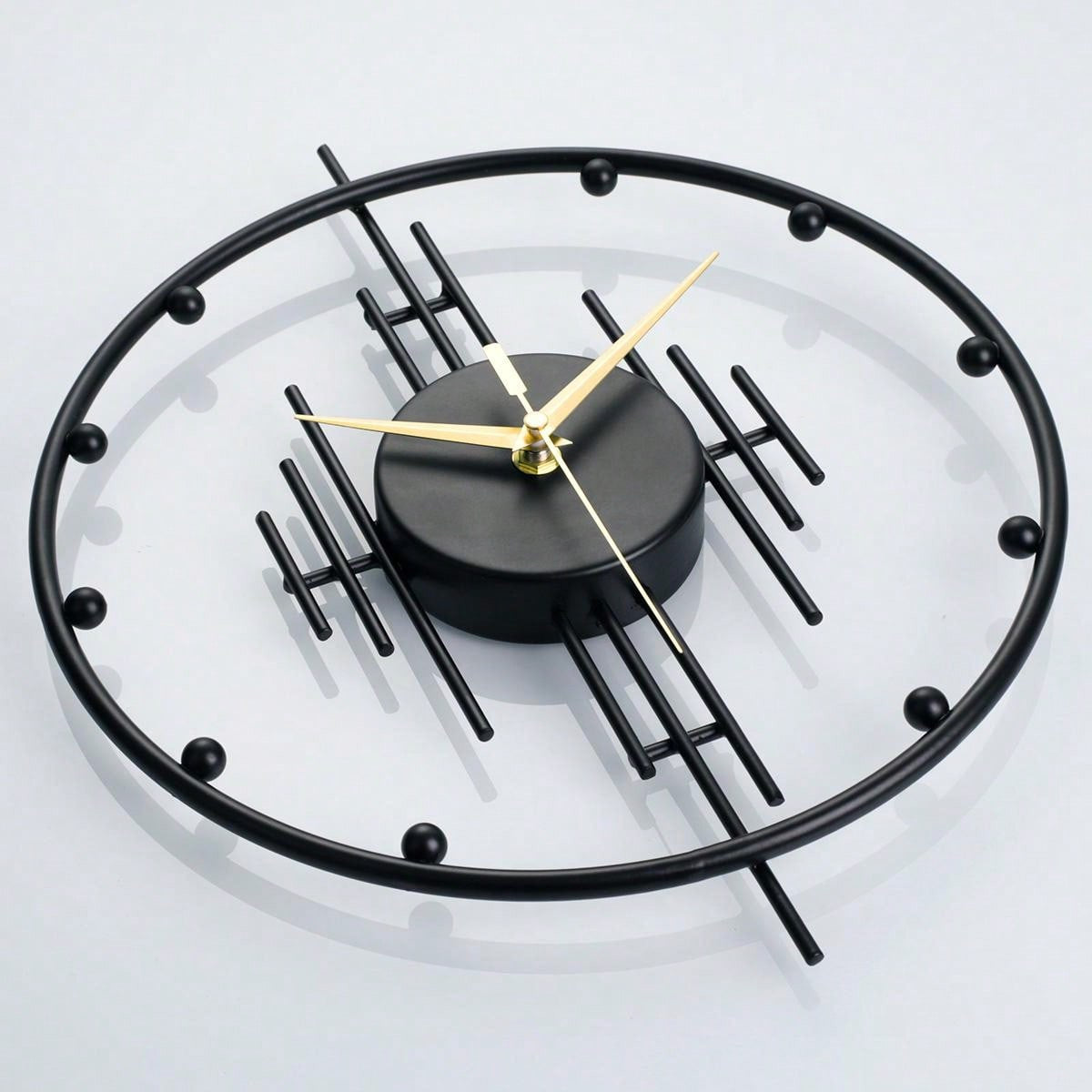 Minimalist Iron Grid | Wall Clock
