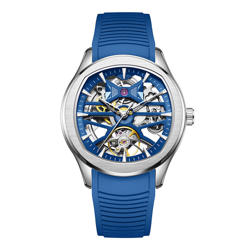 DG Spectra Skeleton Rubber  | Automatic Watch – 40mm