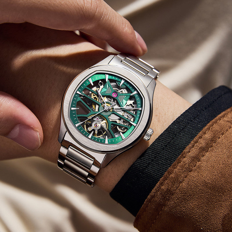 DG Spectra Steel Skeleton | Automatic Watch – 40mm