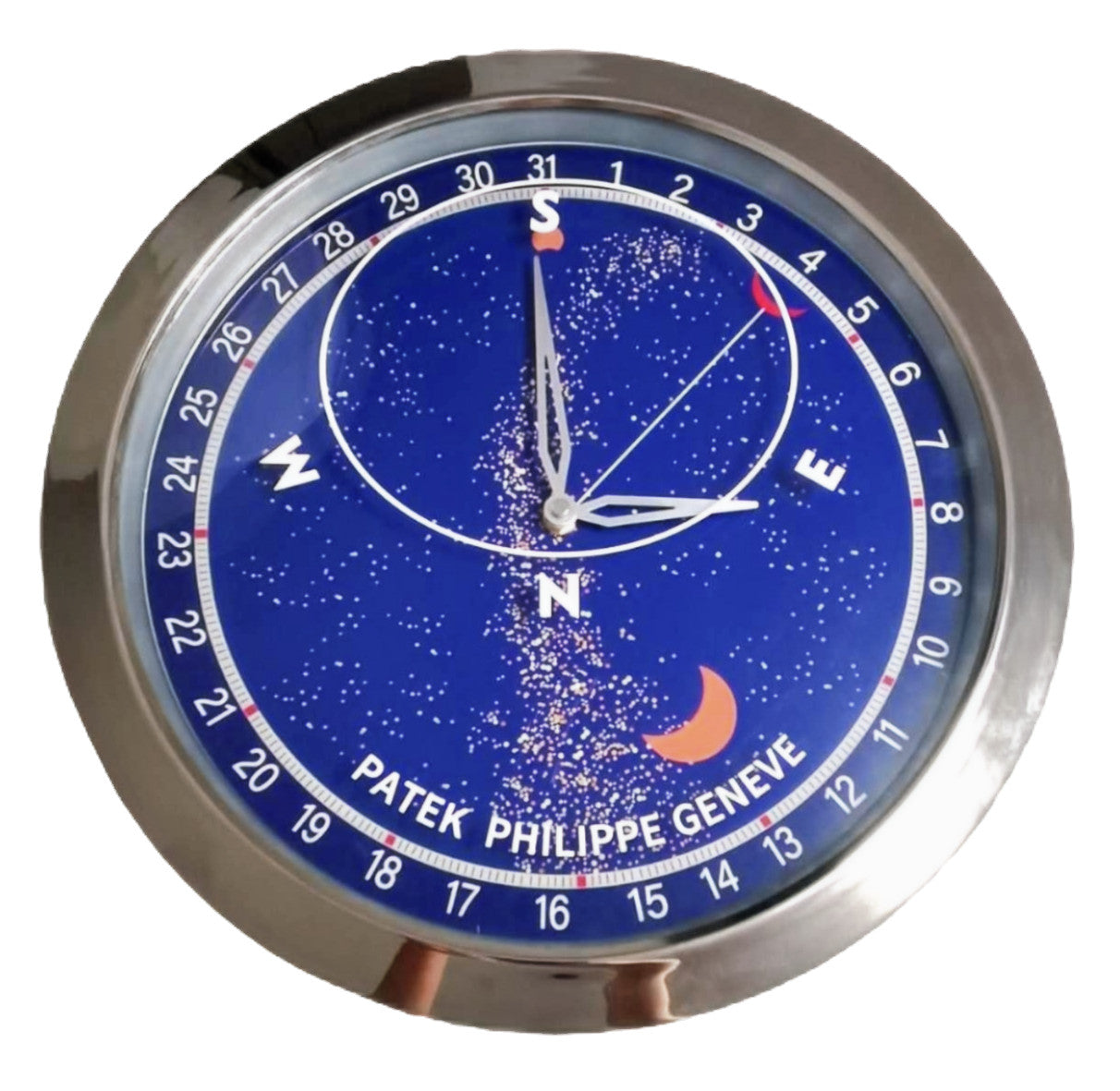 Patek Astronomical Blue | Large Wall Clock