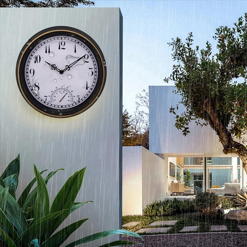 Antique Thermo Dial | Wall Clock