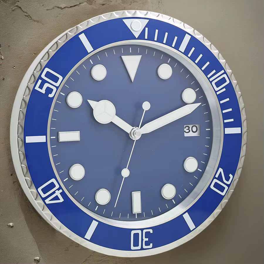 Blue Sub-Diver  | Wall Clock