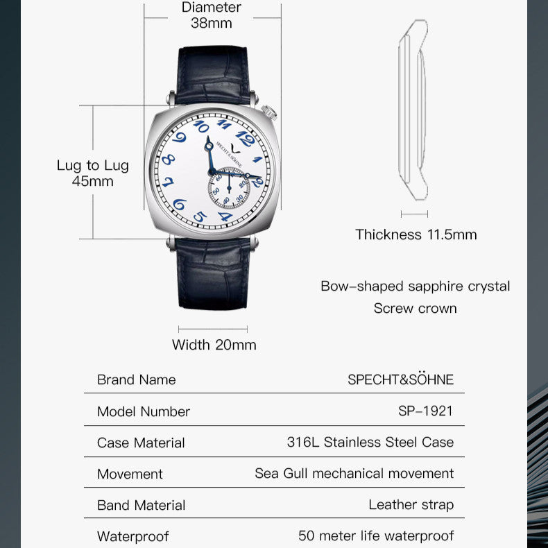 VC 1921 Vintage | Automatic Dress Watch - 38mm